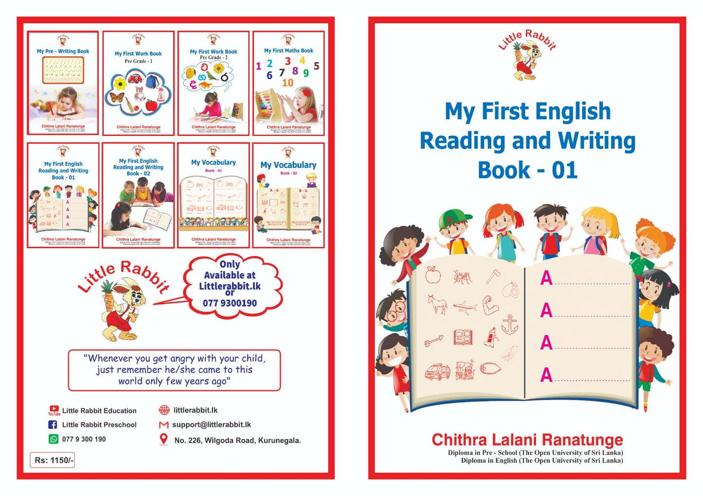 My First English Reading and Writing Book-1