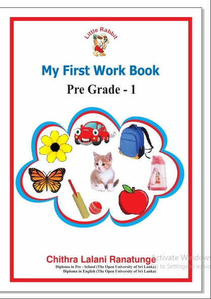 My First Work Book Pre Grade-1